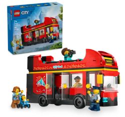 LEGO CITY - LE BUS TOURISTIQUE ROUGE À IMPÉRIALE #60407